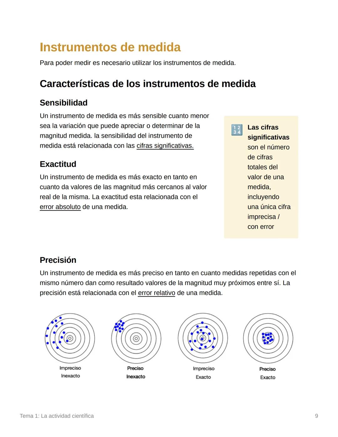 Tema 1: La actividad científica
Temario
Ciencia
Física
Química
Método científico
Fases del método científico
1. Observación
2. Emisión o for