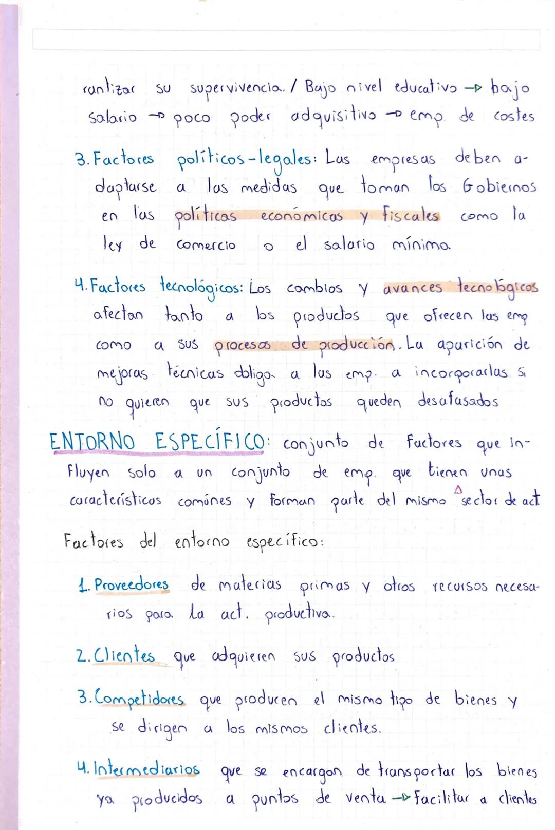 PAU
3 Entorno y estrategia de
la empresa
Entorno
General 1
{}
Específico
1,2,3
Sector
competencia
}
1. Factores
temporali
interés,
Informaci