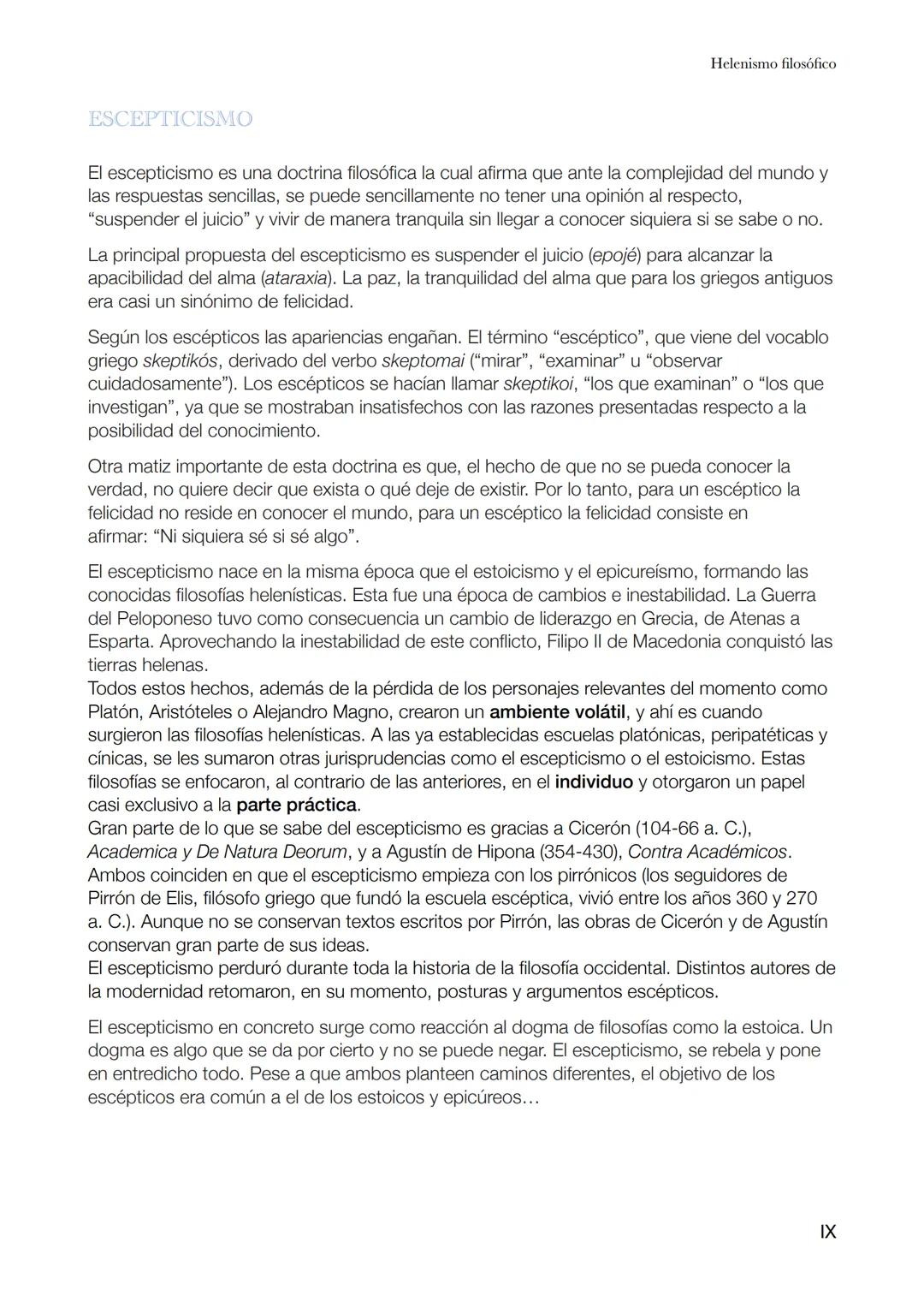 Teoría del escepticismo, toda la teoría, con ejemplos + historia