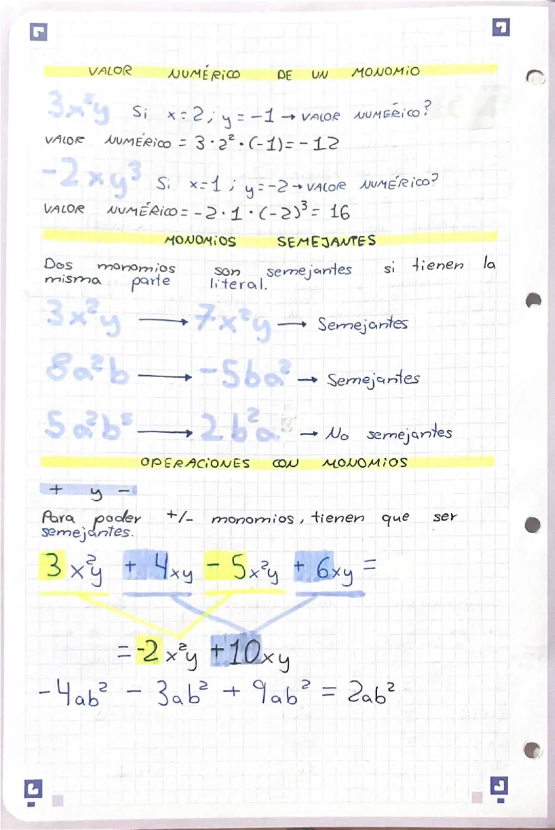 # STEP 11: LAS EXPRESIONES ALGEBRAICAS
LENGUAJE ALGEBRAICO
- El doble de un número. $2x$
- La suma de dos números. $x + 2$
- El producto d