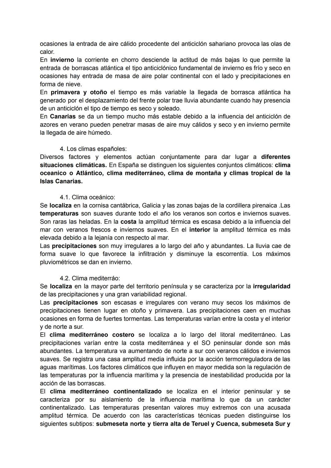 UNIDAD 4: LA DIVERSIDAD CLIMÁTICA
1. Tiempo y clima:
El estudio de los climas implica diferenciar los conceptos de tiempo y clima.
El tiempo