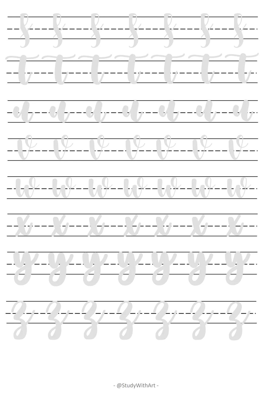 IDAY
PLANTILLA DE
lettering
EN
No importa si eres un principiante o un experto,
¡todos pueden usar esta plantilla y practicar!
Plantilla hec