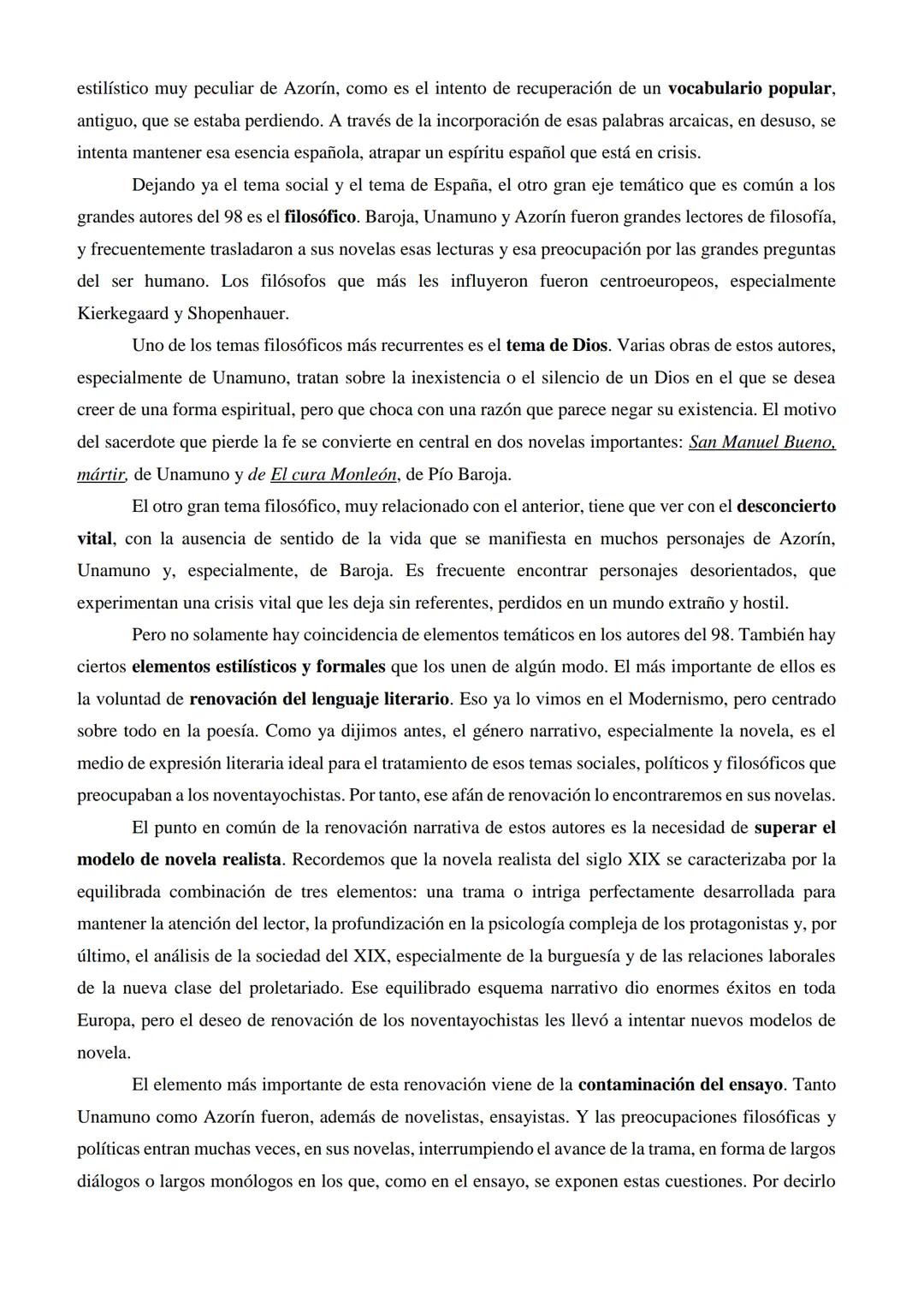# TEMA 2. LA GENERACIÓN DEL 98
1. INTRODUCCIÓN
Llamamos Generación del 98 a un grupo de escritores españoles nacidos entre 1860 y 1875 que
