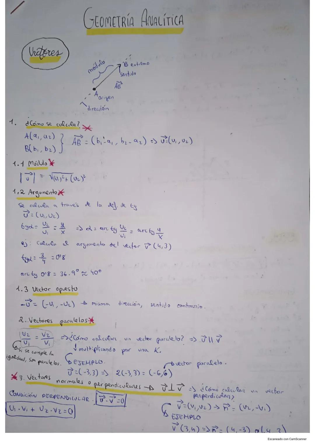 1.
Vectores
=
GEOMETRÍA ANALÍTICA
V₂
V₁
modulo
2.. Vectores paralelos
U2
Asi se cumple la
igualdad, Son paralelos.
Vectores
direción
¿Cómo s