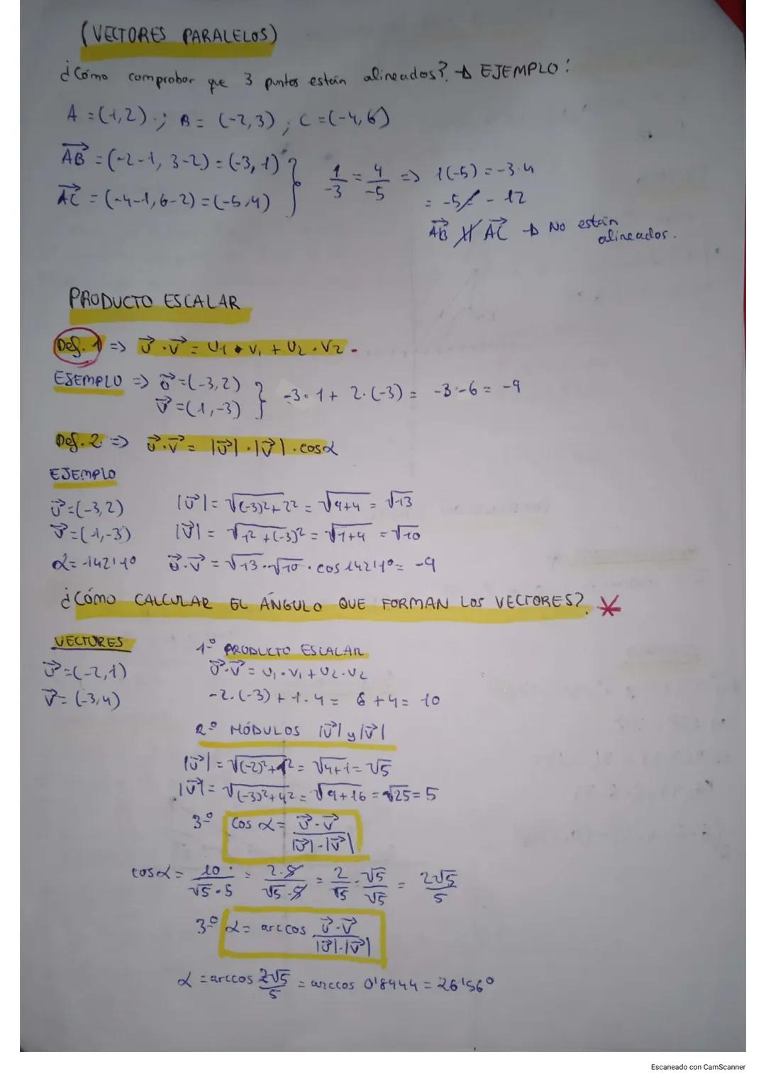 1.
Vectores
=
GEOMETRÍA ANALÍTICA
V₂
V₁
modulo
2.. Vectores paralelos
U2
Asi se cumple la
igualdad, Son paralelos.
Vectores
direción
¿Cómo s