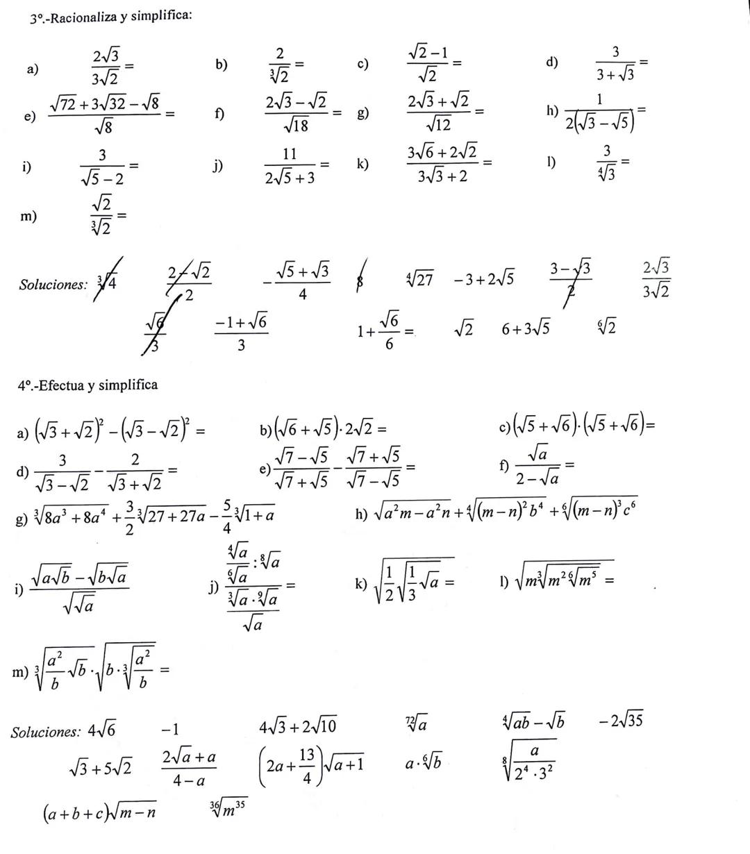 NOMBRE:
GRUPO:
N°
1°.-
Saca factores del radical:
125a2
a) $\frac{125a2}{16b}$ b) $\sqrt{\frac{1}{4} + \frac{1}{9}} =$ c) $\sqrt{\frac{16}{a