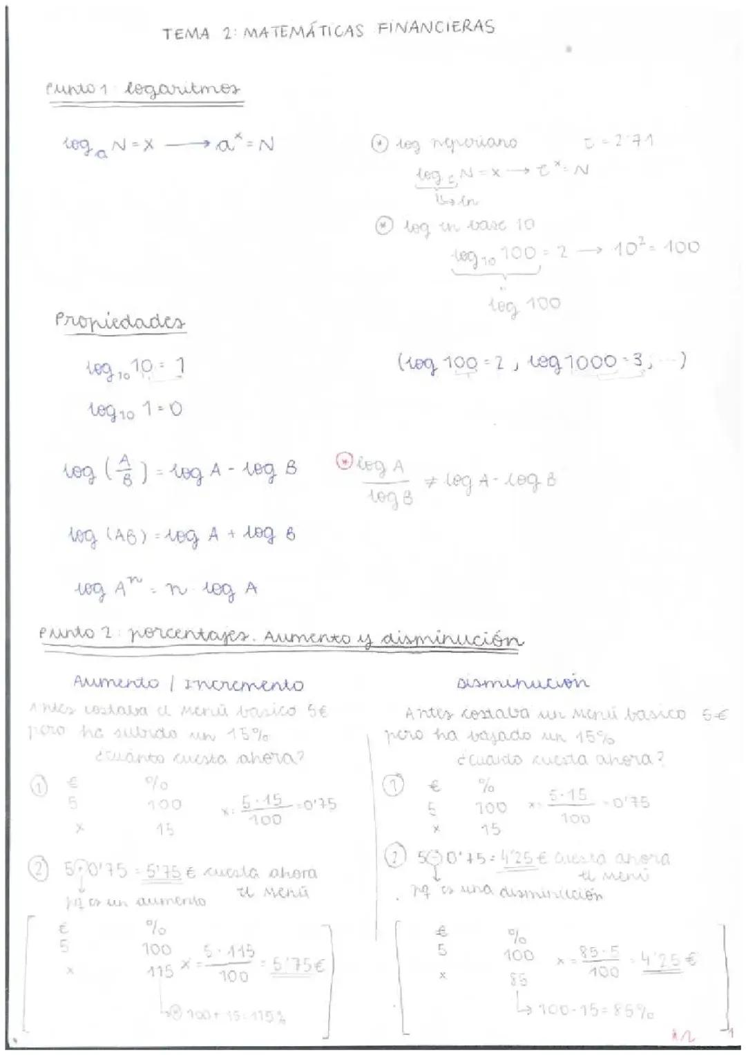 Matemáticas financieras