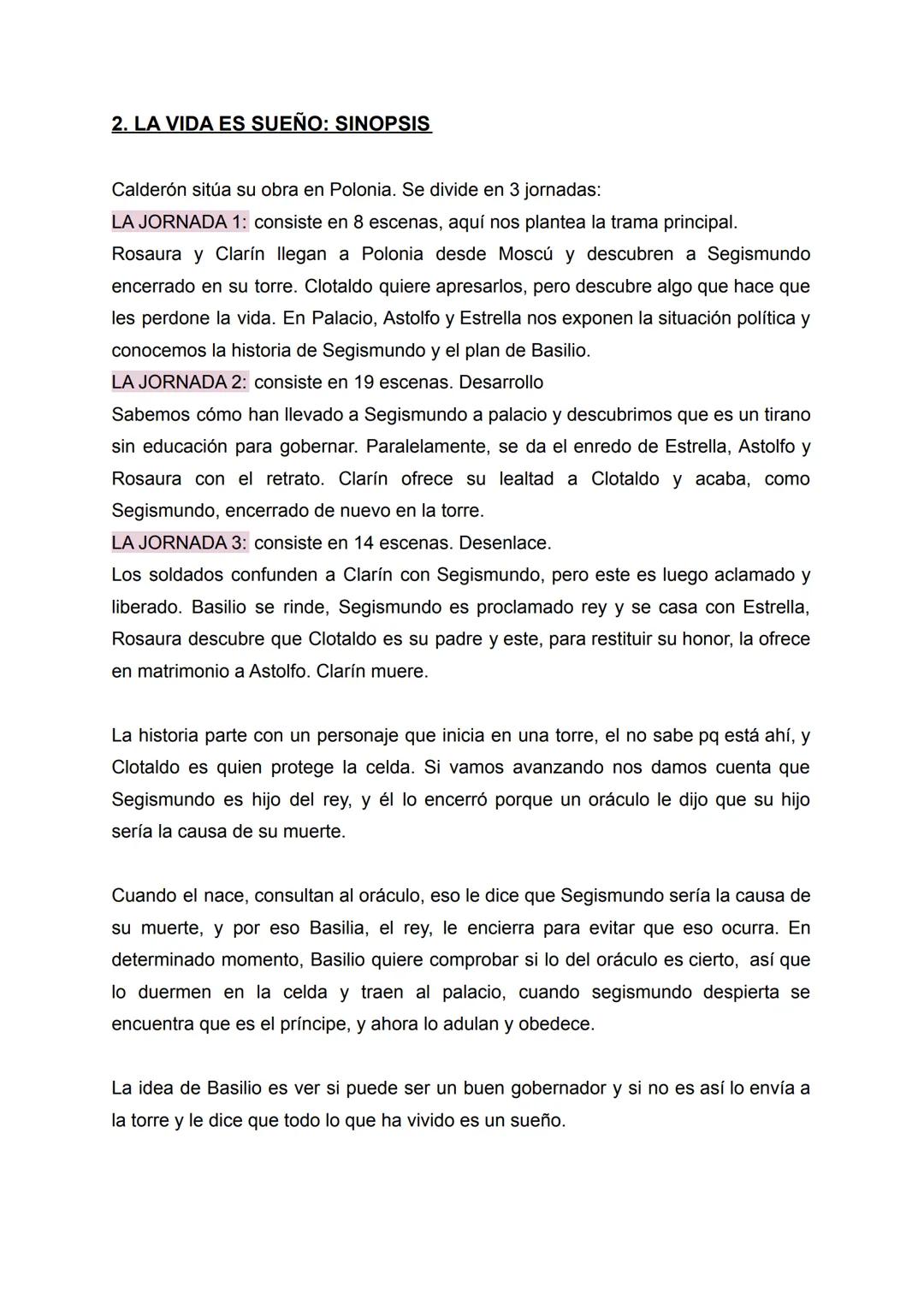 # LA VIDA ES SUEÑO - CALDERÓN DE LA BARCA
PRESENTACIÓN MOODLE
LIBRO COMPLETO
1. CONTEXTO HISTÓRICO: CALDERÓN Y LA COMEDIA NUEVA.
2. LA VIDA