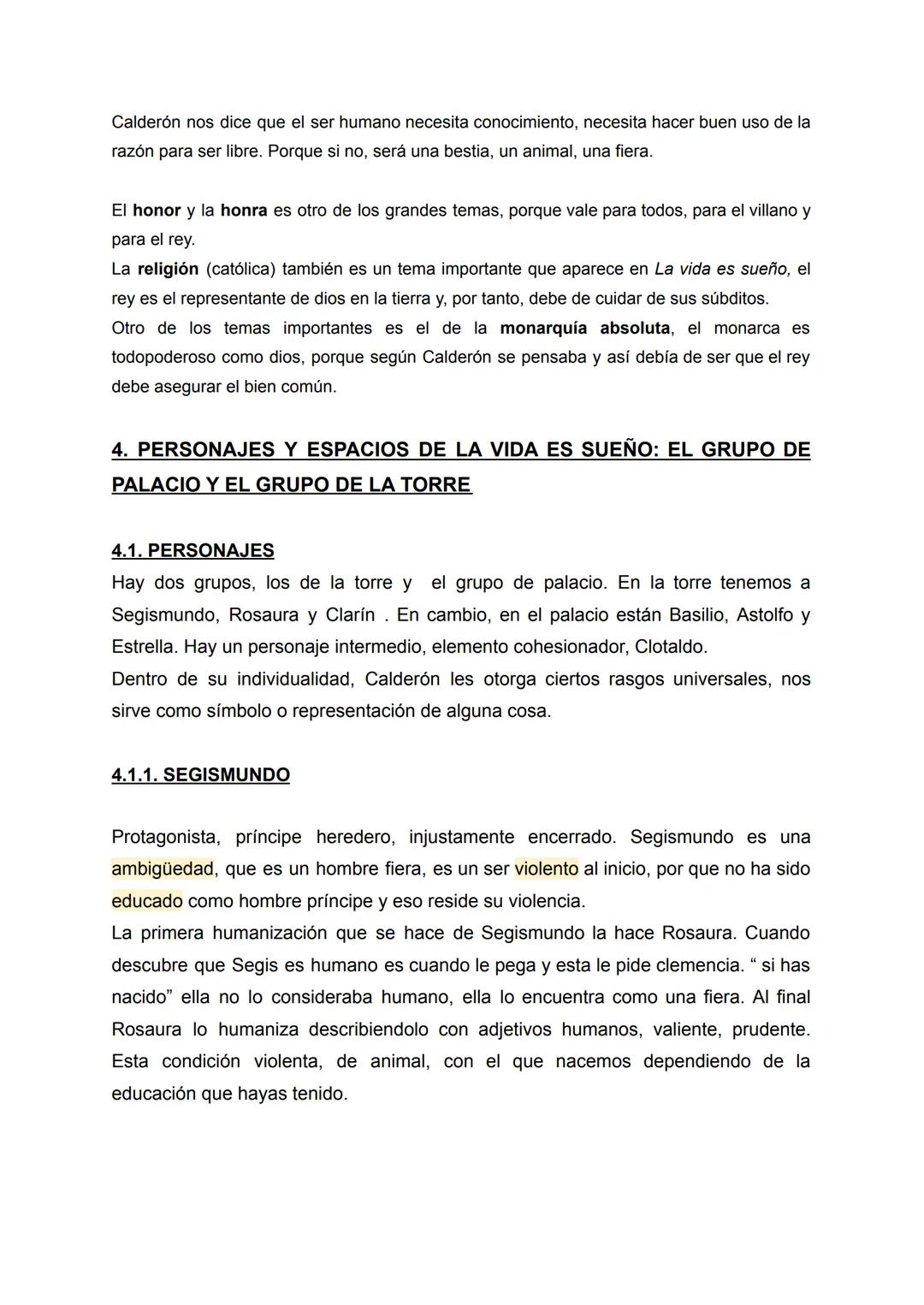 # LA VIDA ES SUEÑO - CALDERÓN DE LA BARCA
PRESENTACIÓN MOODLE
LIBRO COMPLETO
1. CONTEXTO HISTÓRICO: CALDERÓN Y LA COMEDIA NUEVA.
2. LA VIDA