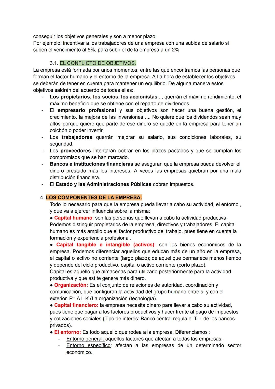 TEMA 1. LA EMPRESA Y EL EMPRESARIO.
1. LA EMPRESA
- La empresa es un conjunto de elementos organizados y coordinados por la dirección,
orien
