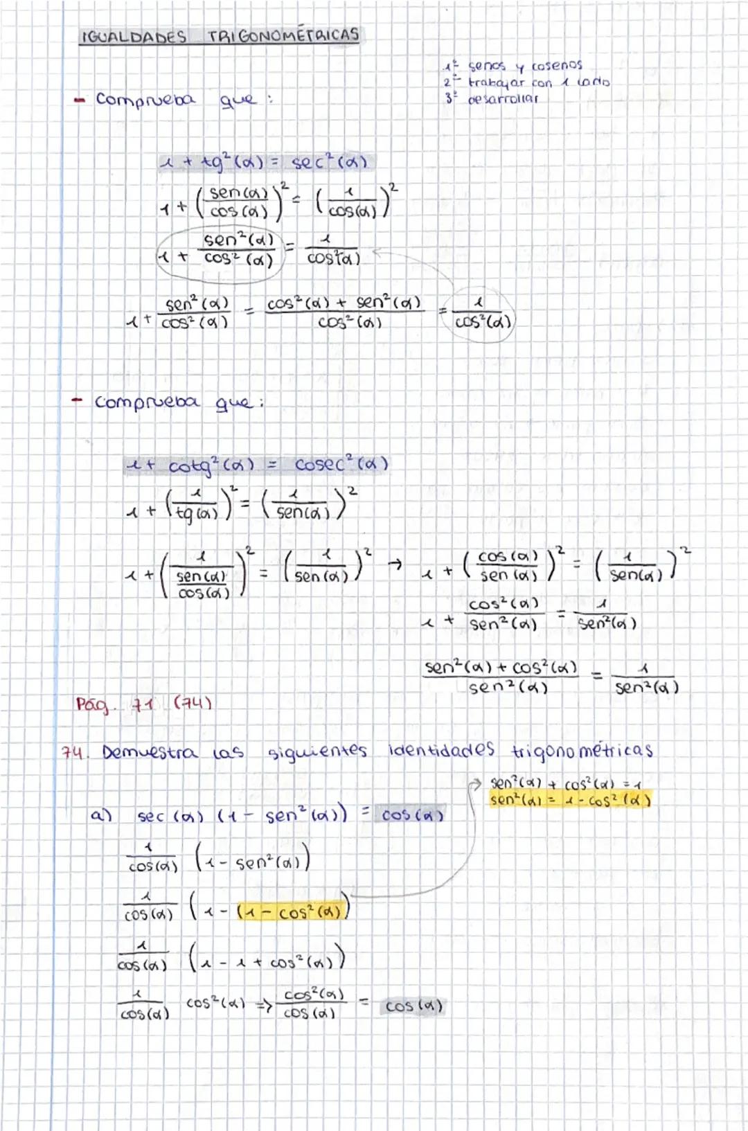 --- OCR Start ---
OTRAS FUNCIONES TRIGONOMETRICAS
$sec (\alpha) = \frac{1}{cos(\alpha)}$
$tg = \frac{sen(\alpha)}{cos(\alpha)}$
$cosec(\alph