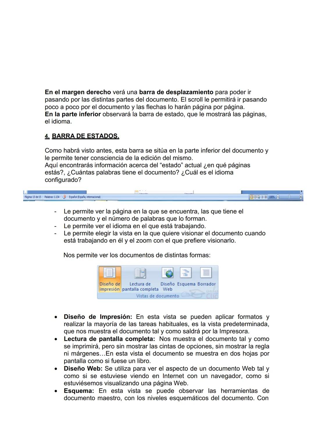 UNIDAD DIDÁCTICA 1. CONCEPTOS GENERALES Y
CARACTERÍSTICAS FUNDAMENTALES DEL PROGRAMA DE
TRATAMIENTO DE TEXTOS.
1. Entrada y salida del progr
