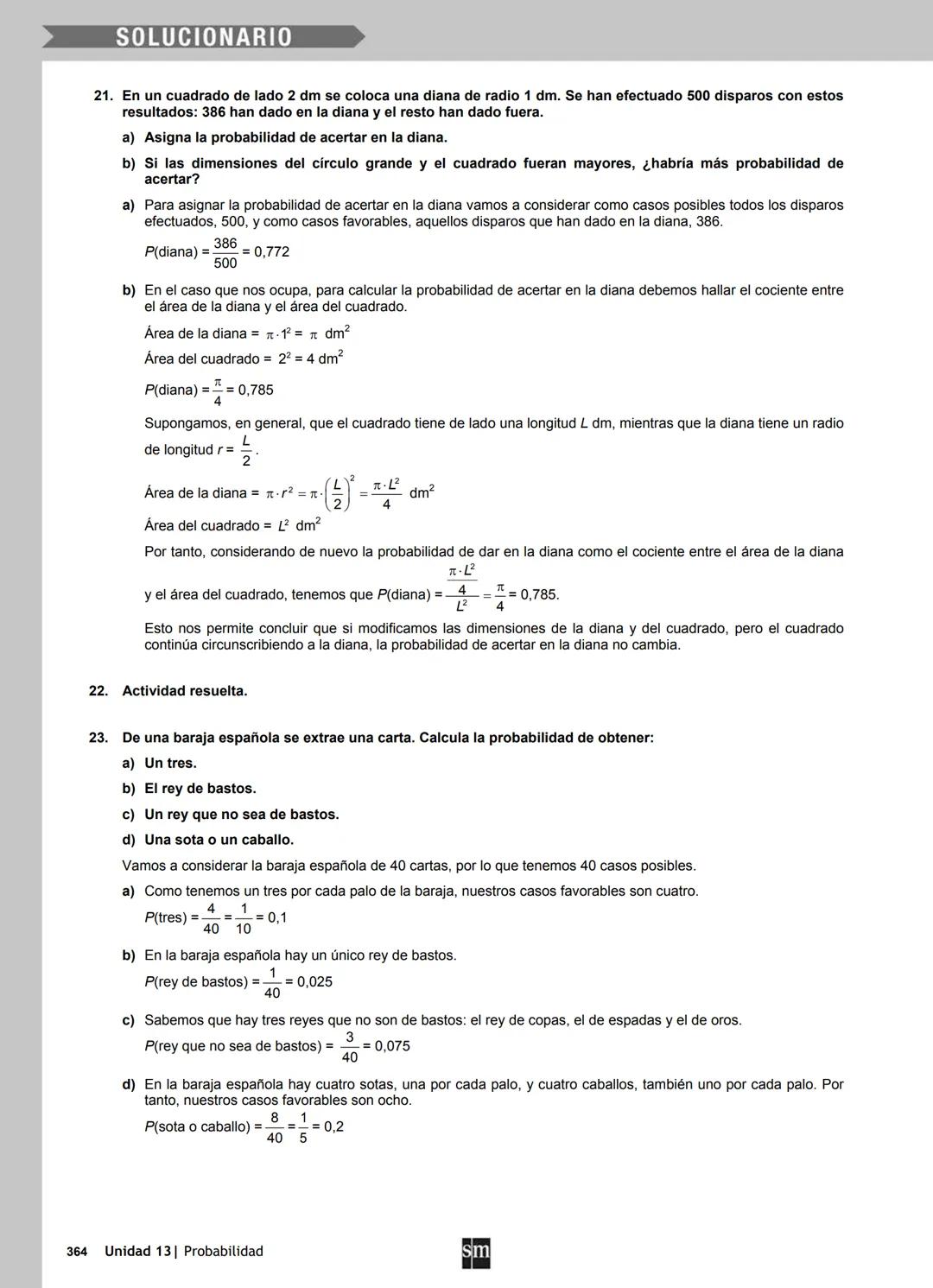 13 Probabilidad
ANALIZA Y CONTESTA
El mago no sabe qué moneda voltea en cada ocasión. Puede cambiar una cruz por una cara, o al revés, en ci