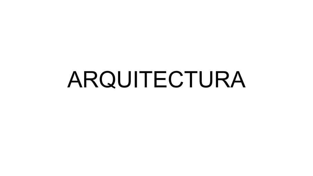 Arquitectura Historia del arte