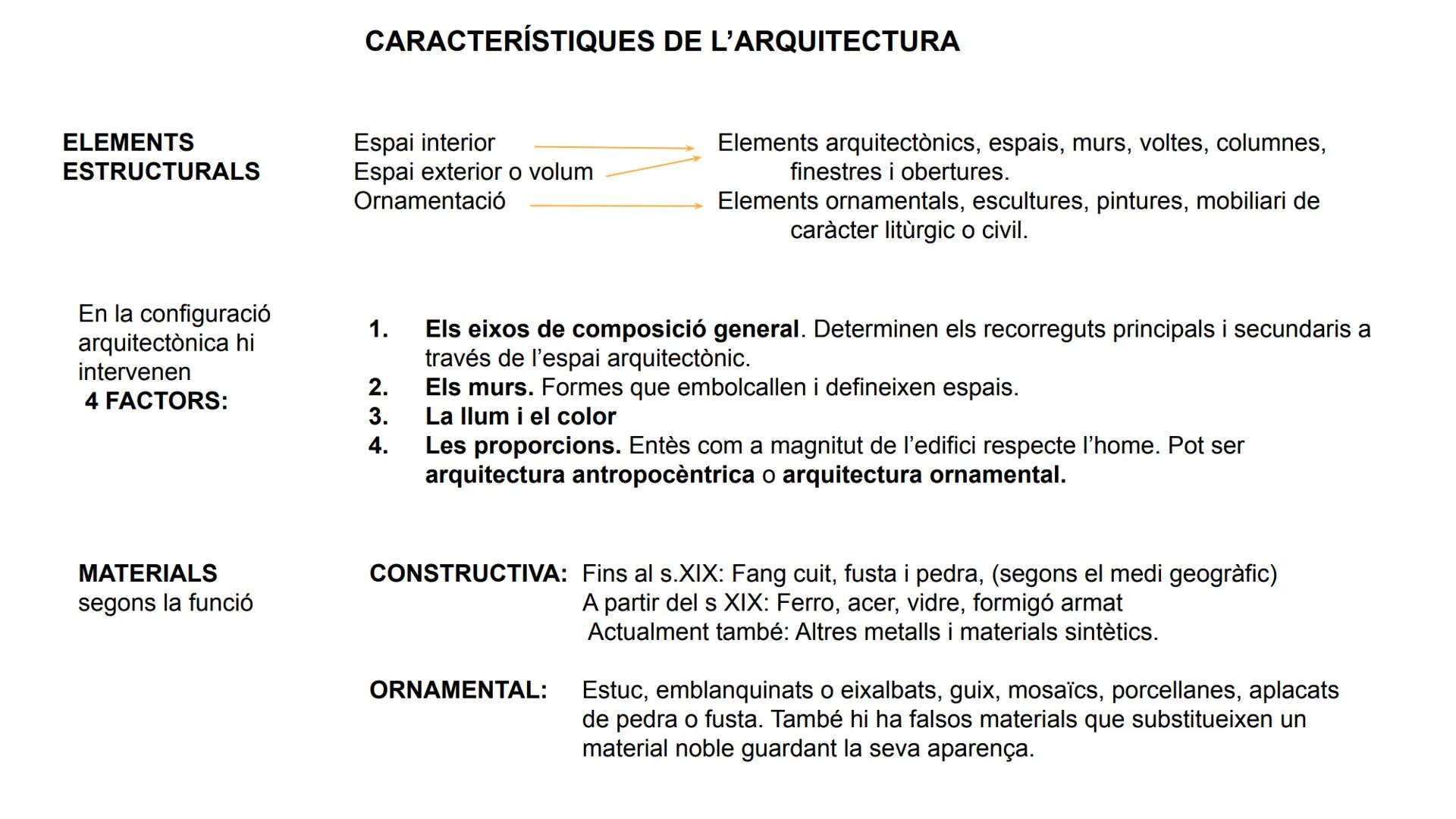ARQUITECTURA # ARQUITECTURA
És defineix com l'art de de projectar i construir edificis o espais per a l'ús de les persones.
Es basa en els