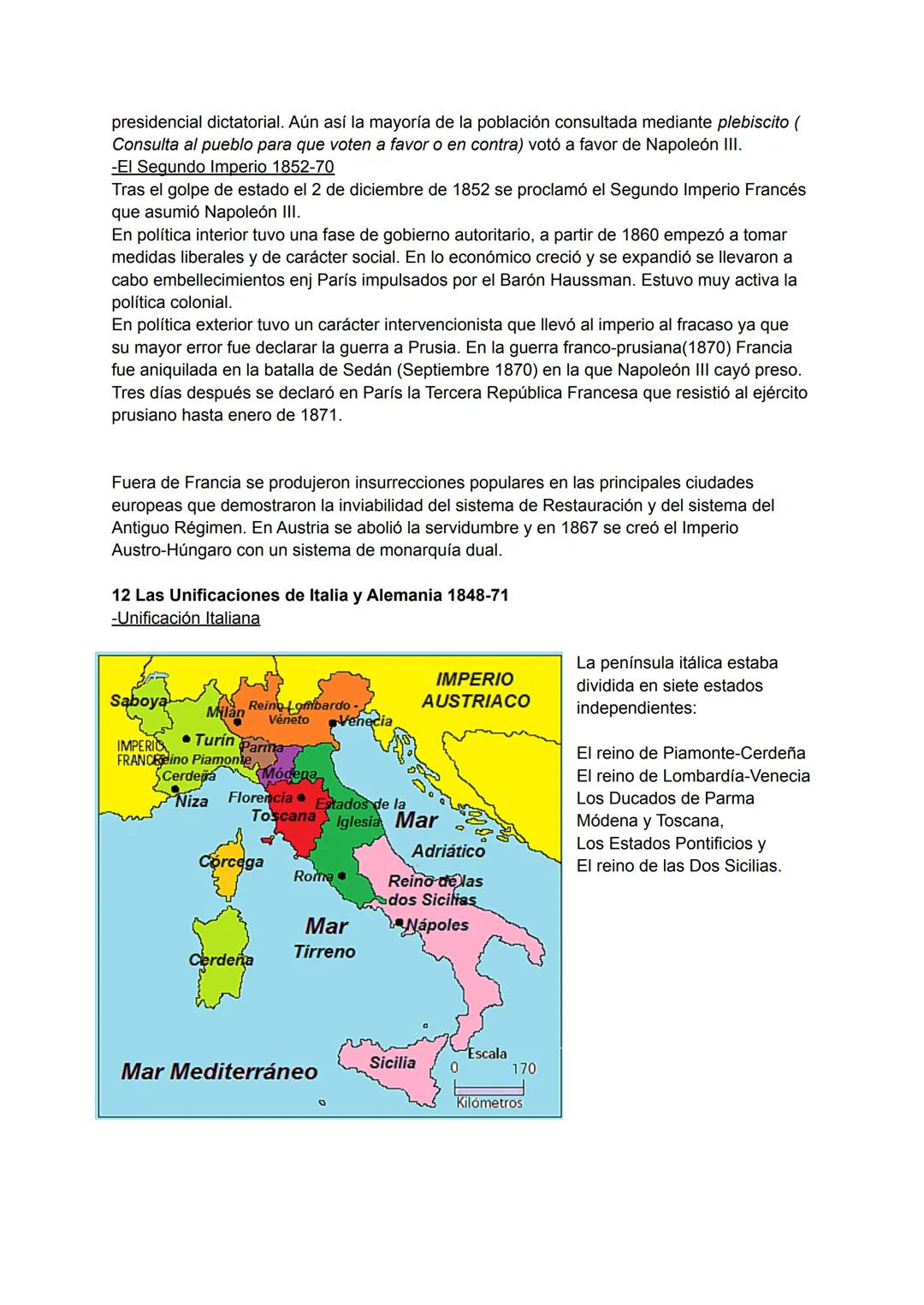 Resúmenes Historia Tema 10-13
10 La Europa de la Restauración. El Congreso de Viena y el nacimiento del nacionalismo.
Tras la derrota de Na