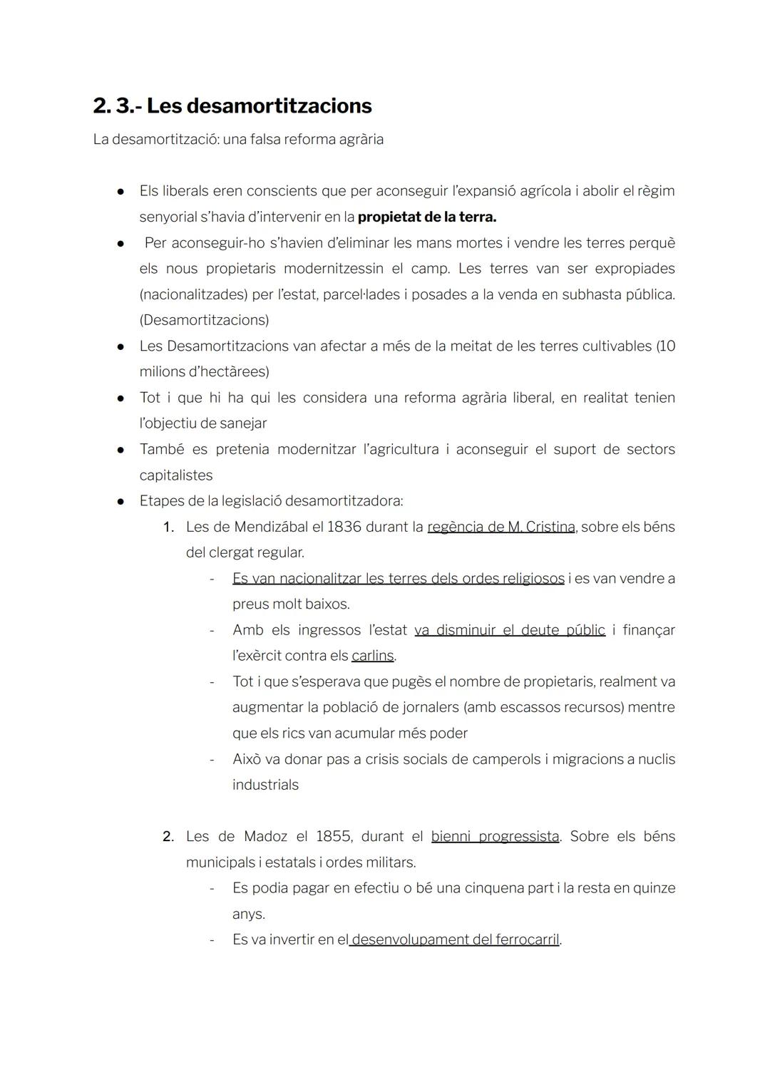 La revolució industrial en l'agricultura:
O.- Introducció
(1750-1850) →→→ revolució industrial anglesa
España comença al 1830 aprox
La revol