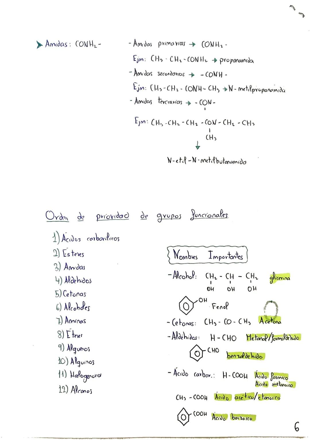 Tema 1: Química
Orgánica
• Compuestos hidrogmodos (hidrocarburos)
>Alcanos: enlace simple
Nombrar: prefijo + -ano
Ejm: CH₂ - CH₂ → Etono
Alg
