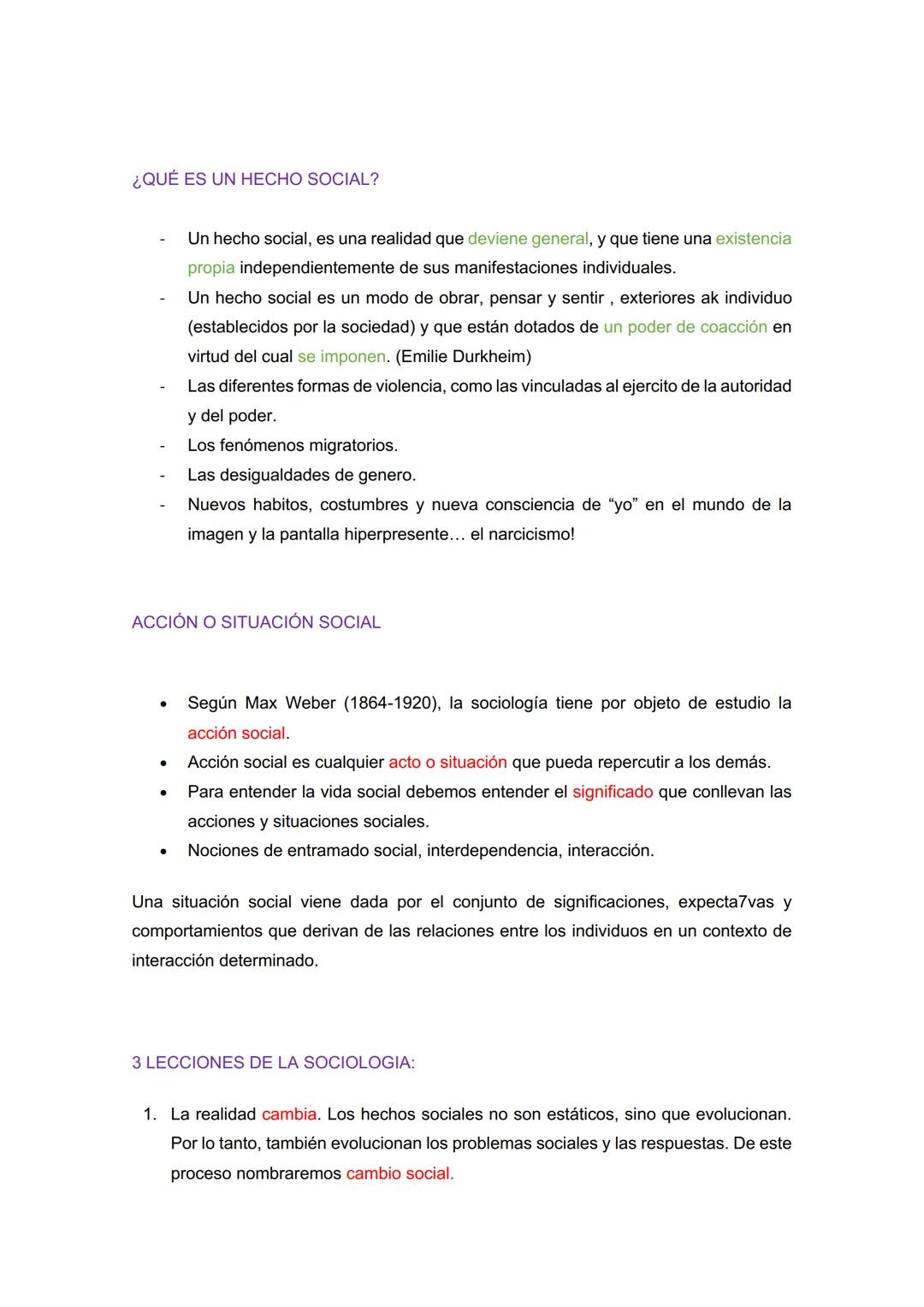 BLOQUE 1:
TEMA 1: QUE ES LA SOCIEDAD
Partimos de la premisa de que la sociedad (la gregariedad) es un hecho universal (se
da siempre y en to