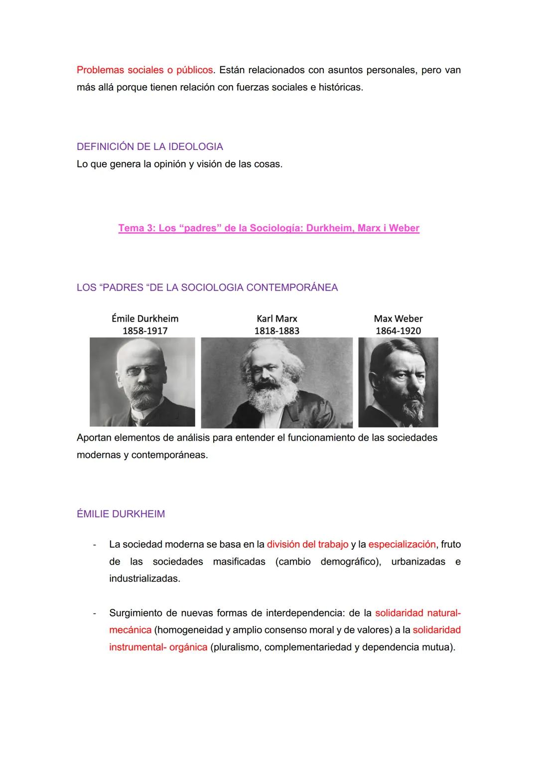 BLOQUE 1:
TEMA 1: QUE ES LA SOCIEDAD
Partimos de la premisa de que la sociedad (la gregariedad) es un hecho universal (se
da siempre y en to