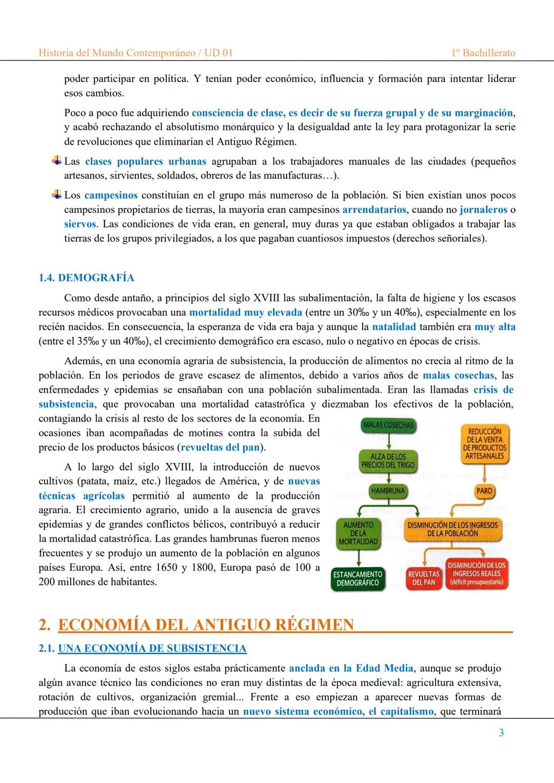 Historia del Mundo Contemporáneo / UD 01
1º Bachillerato
UNIDAD DIDÁCTICA 01
EL ANTIGUO RÉGIMEN Y LA ILUSTRACIÓN
0. INTRODUCCIÓN
Para 1780 s