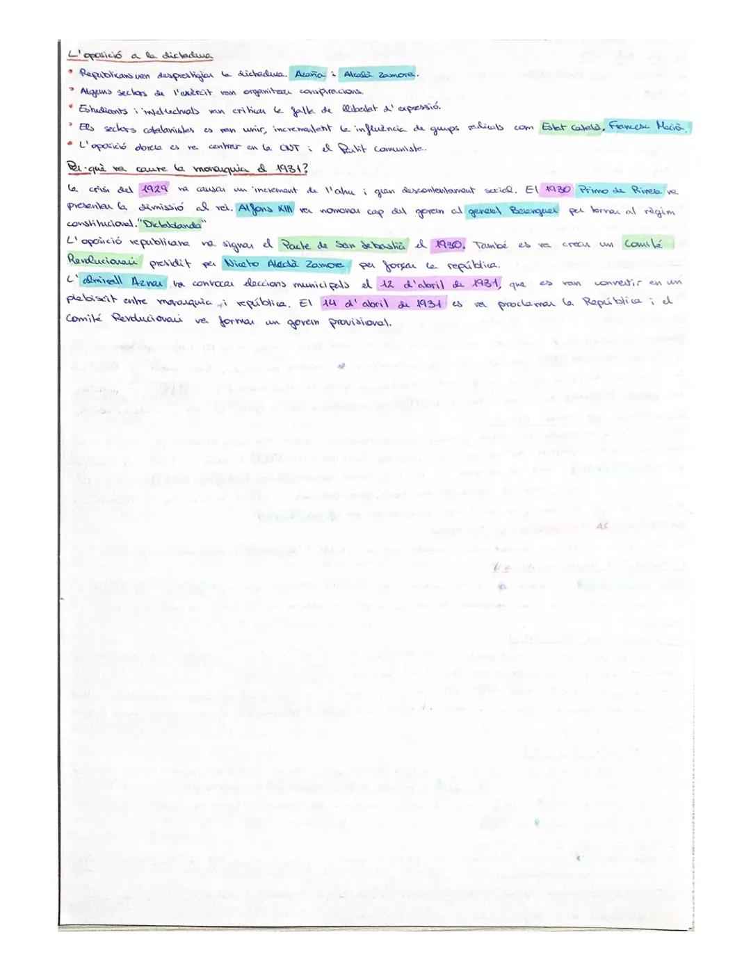 Tema 9: La fallida del sistema de la Restawació (1898-1931)
EL REFORMISME DINASTIC
Silvele, nou lider conservador, va impulsar política refo