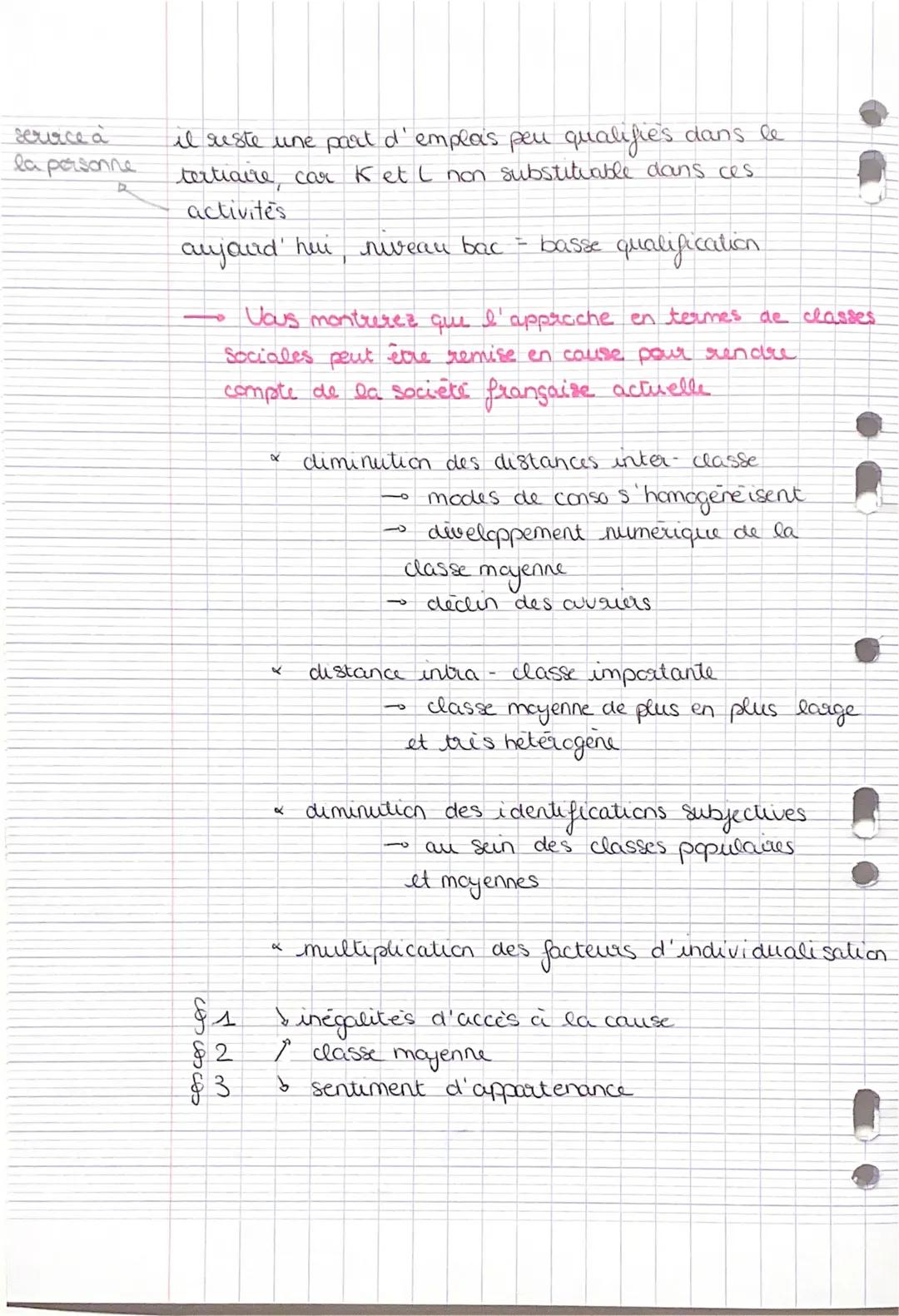 EC 3
CHAP. 3
→ Vous montrerez que la structure socioprofessionnelle
a evdue en France depuis la seconde matie au XXe s.
a salarisation
-