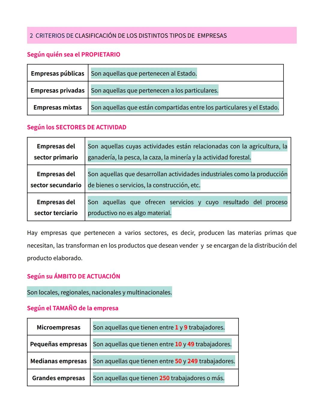 TEMA 1. LA EMPRESA Y EL EMPRENDEDOR
1 EMPRESA
1.1 CONCEPTO Y FUNCIONES
Una EMPRESA es un conjunto de medios humanos, materiales, técnicos