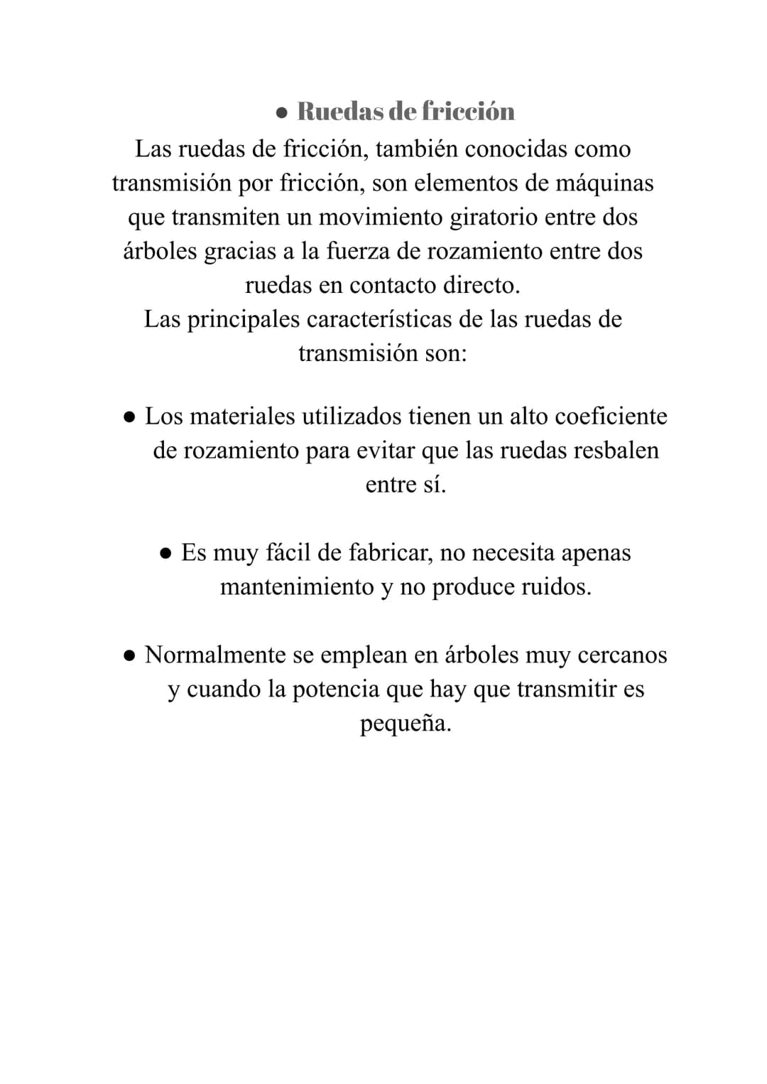 # Mecanismos II:
Transmisión de movimiento
Hecho por:
Nombre y apellidos:
Curso: # ÍNDICE
* Mecanismo de transmisión circular
* Cue