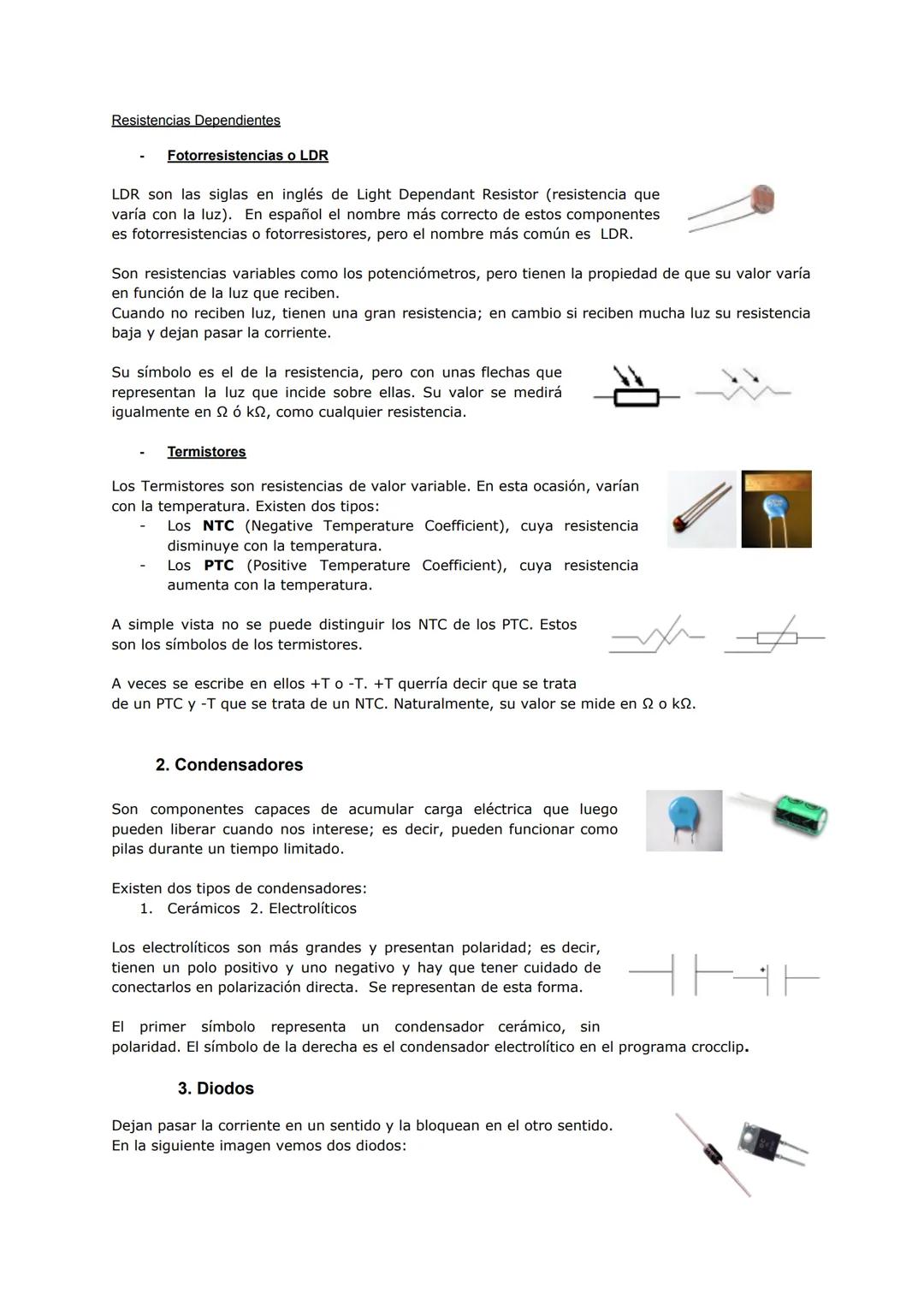 0. Introducción
Diferencia entre electricidad y electrónica.
La electricidad trabaja con conductores y la electrónica con semiconductores qu
