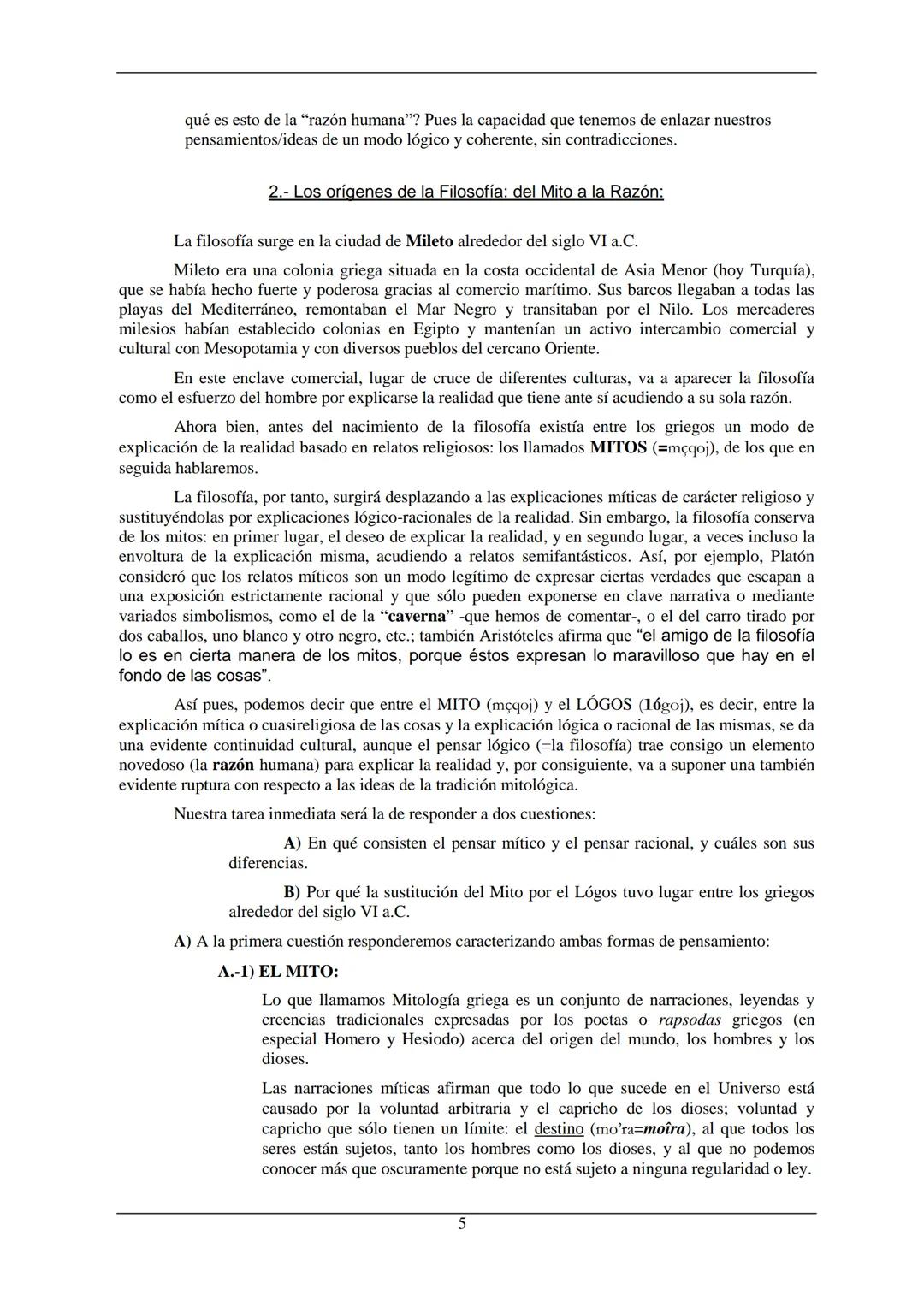 # HISTORIA
# DE LA
# FILOSOFÍA ÍNDICE GENERAL
Introducción
Introducción a la Historia de la Filosofía
Páginas....1-10
Índice de la Filosofía