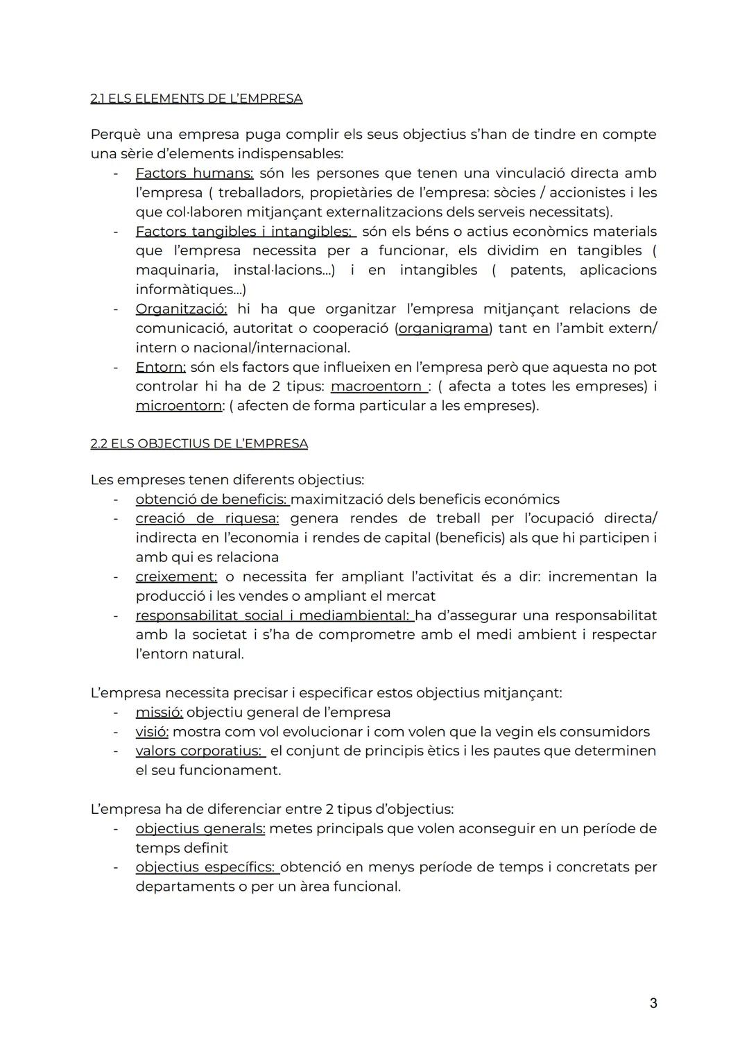 # TEMA 1: L'ECONOMIA I L'EMPRESA
1. L'ACTIVITAT ECONÓMICA I ELS SEUS AGENTS
Per satisfer les necessitat de les persones la societat ha de