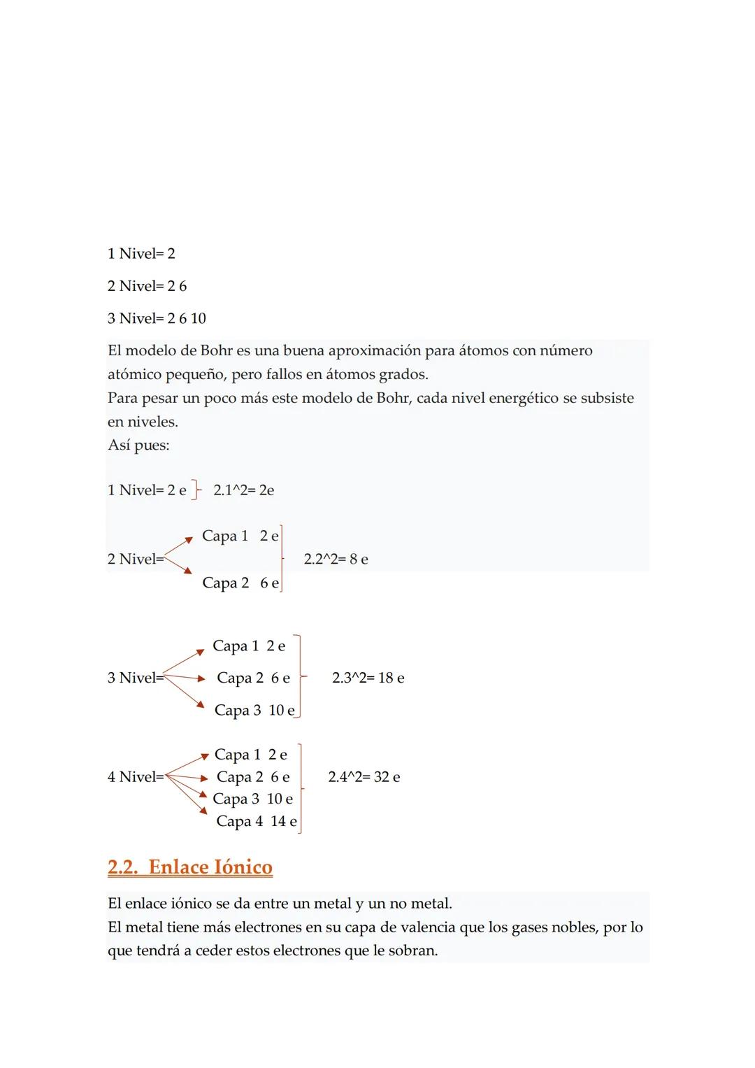 El Enlace Químico
1. La Tabla Periódica
En la tabla periódica los elementos están organizados según su número atómico
(Z).
Los elementos se