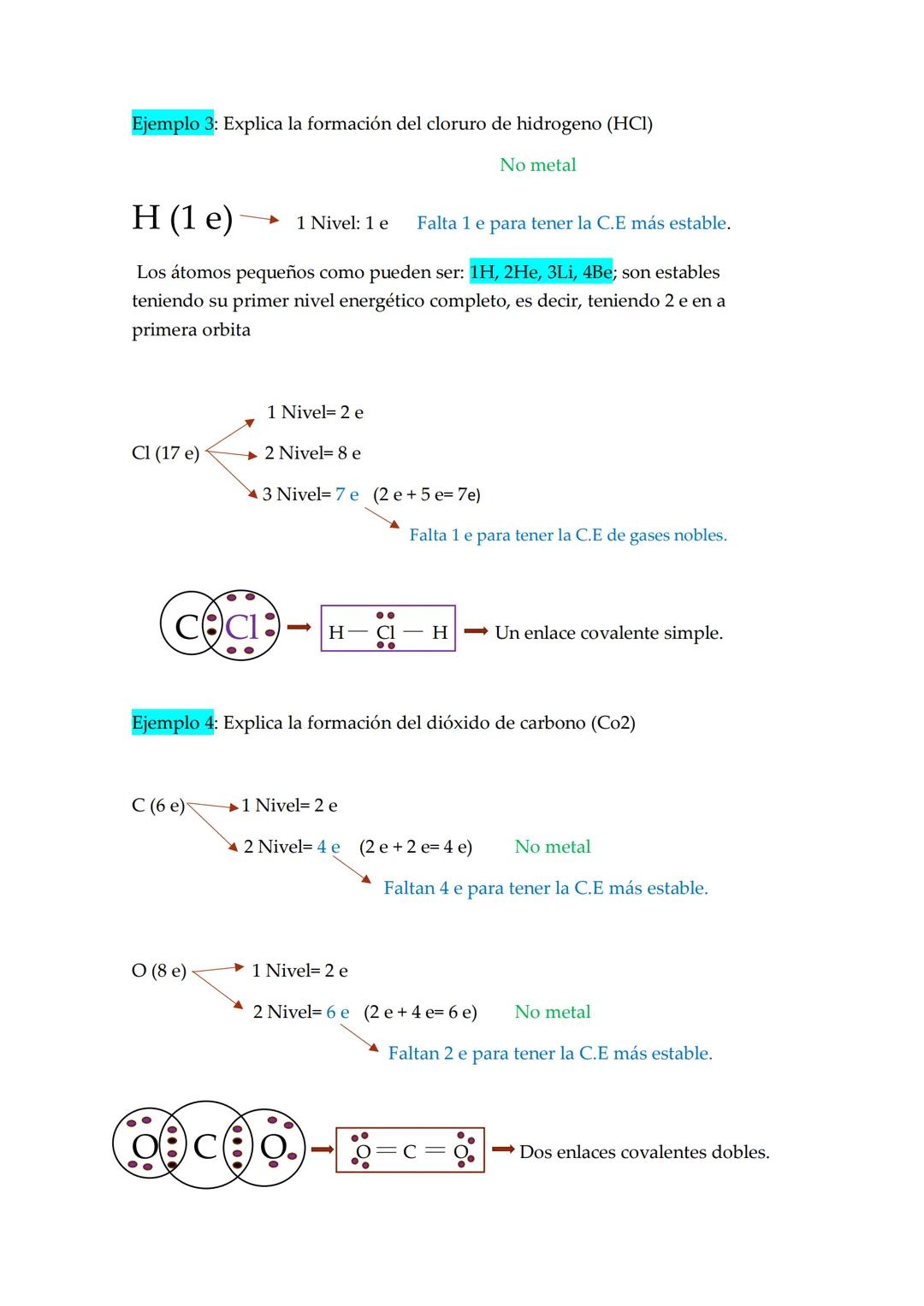 El Enlace Químico
1. La Tabla Periódica
En la tabla periódica los elementos están organizados según su número atómico
(Z).
Los elementos se