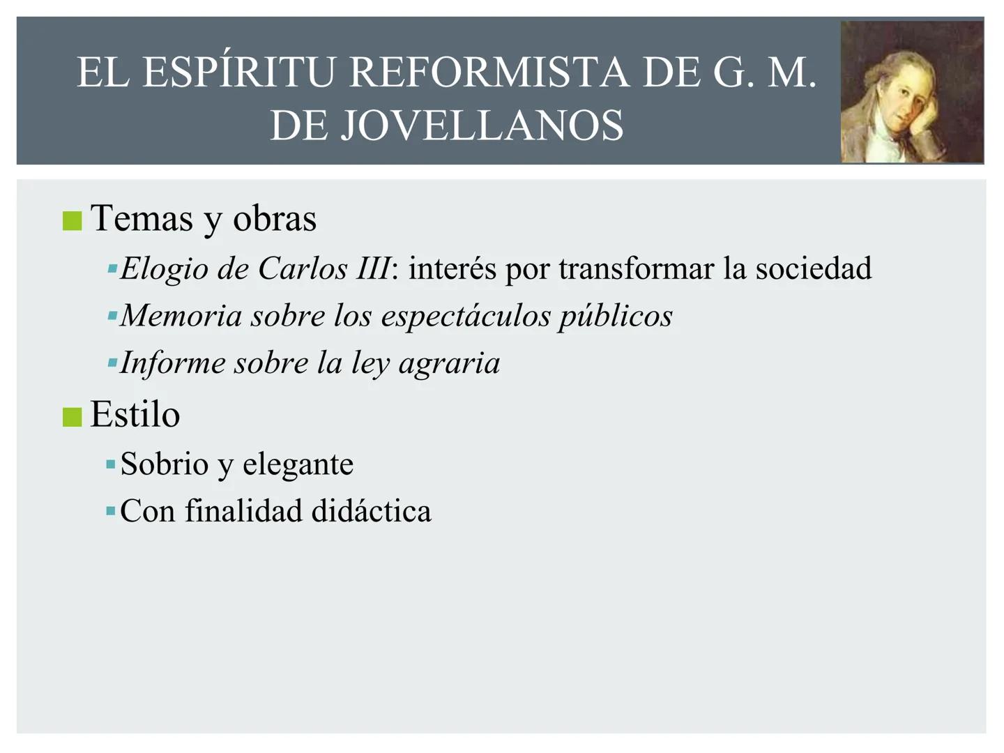 LA
LITERATURA
NEOCLÁSICA
TEMA
15 ESQUEMA
Iriarte
1. Didáctica neoclásica
1.1. El ensayo: Feijoo y Jovellanos
1.2. El género epistolar: