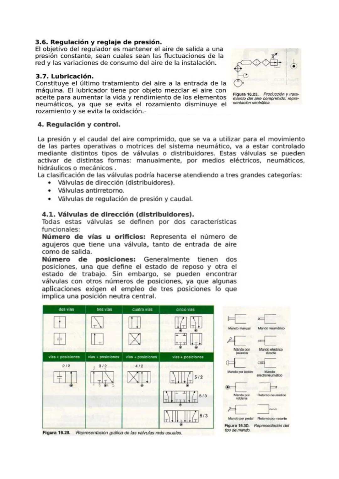 NEUMÁTICA E HIDRÁULICA
1. Introducción.
Los circuitos neumáticos se emplean para transmitir fuerzas y realizar trabajo por medio de
aire com
