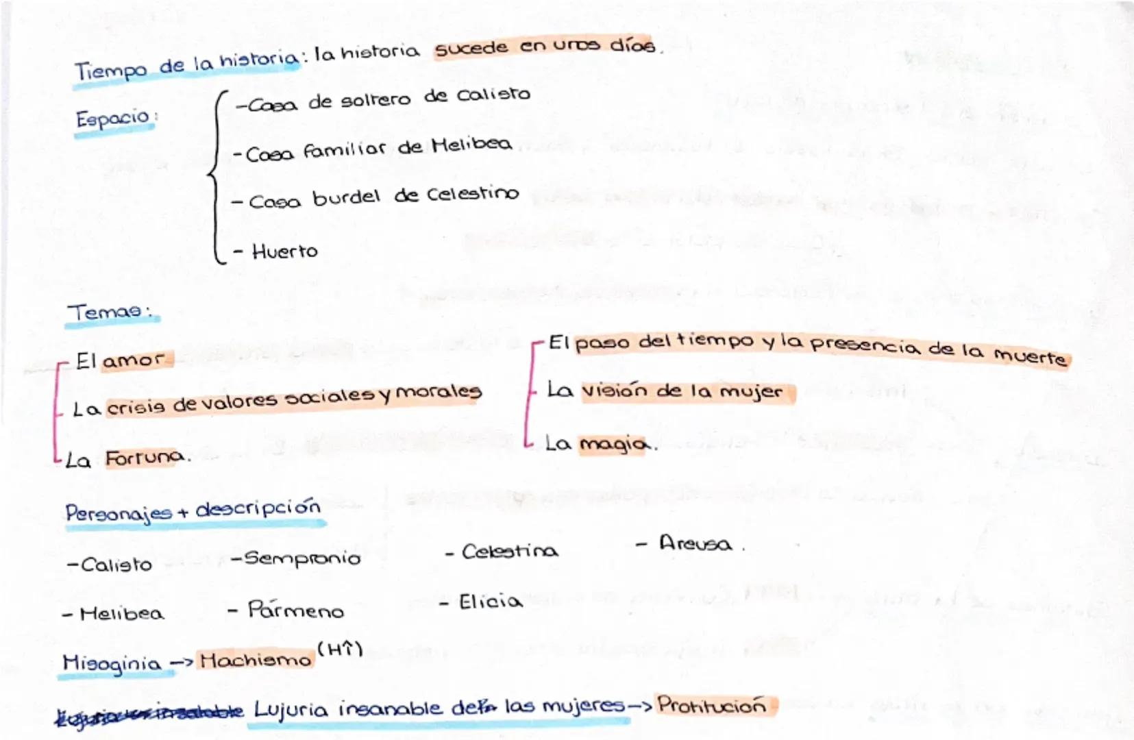 --- OCR Start ---
25/10/24
LA CELESTINA
¿Quién era Fernando de rojas?
Converso nacido en la Puebla de Hontalbán y bachiller en Leyes, que mu