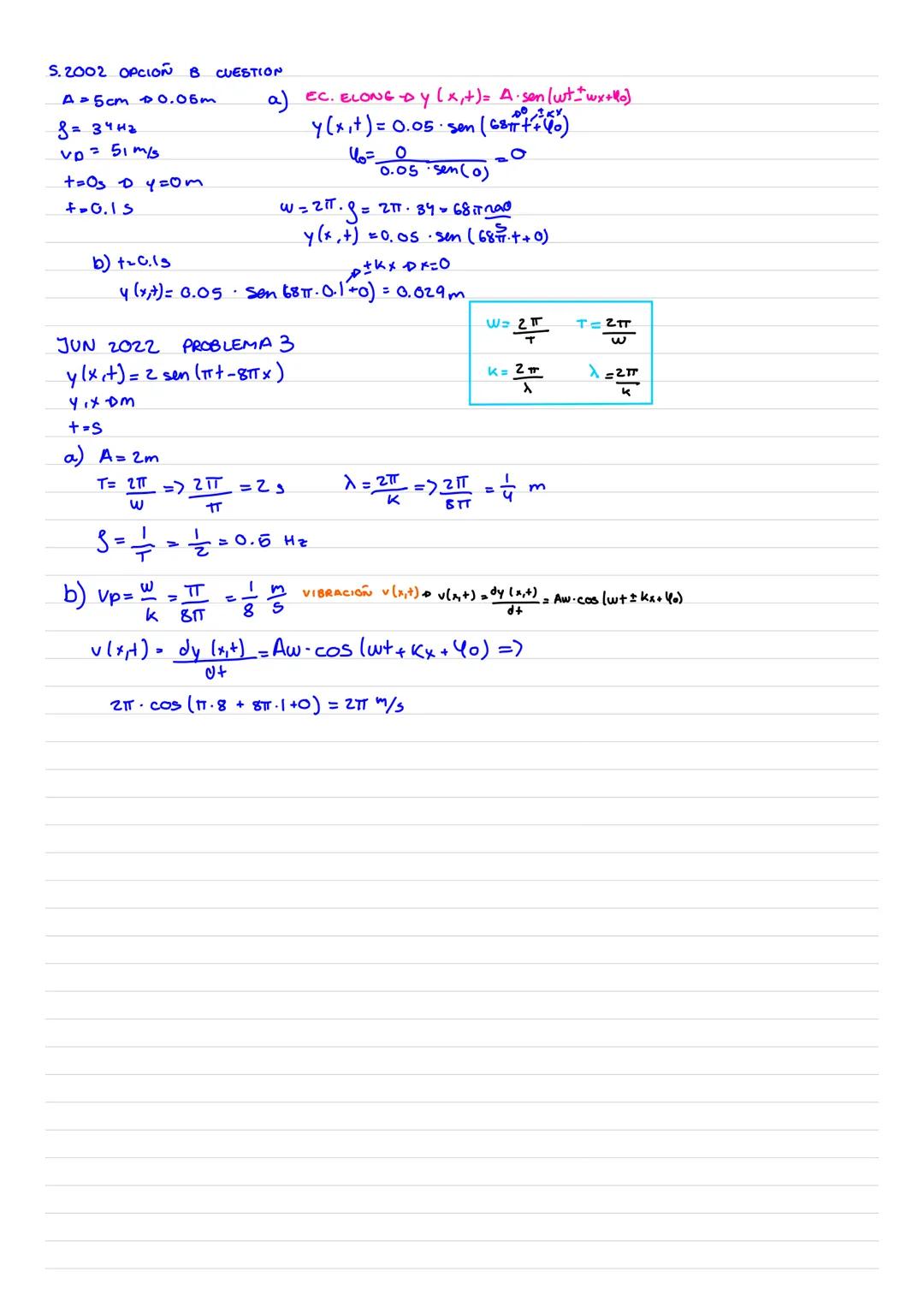 # MOVIMIENTO ONDUCATORIO:
DAY 1:13.01.23
Pg 160 CONCEPTO DE ONDA
161 PULSOS Y TRENES DE ONDAS
162 CLASIFICACIÓN SUB.EN LÁPIR
163 FRENTE