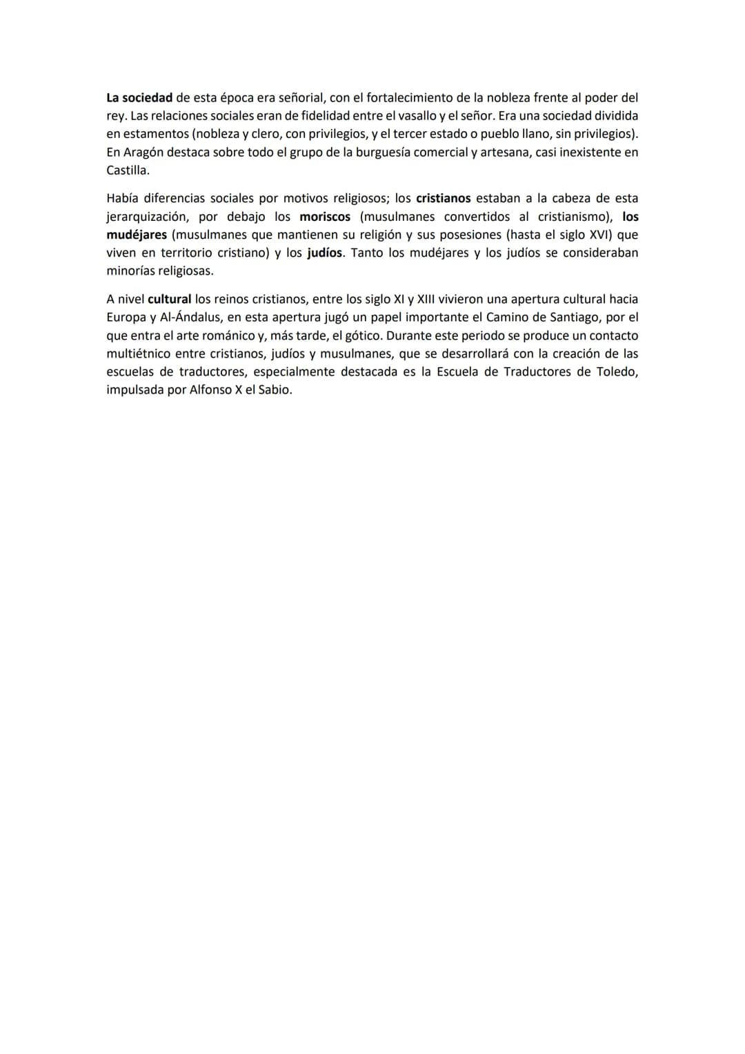 # MINITEMA 4
LOS REINOS CRISTIANOS DE LA RECONQUISTA HASTA EL SIGLO XIII
RECONQUISTA Y REPOBLACIÓN
Con la mayor parte de la Península ocu