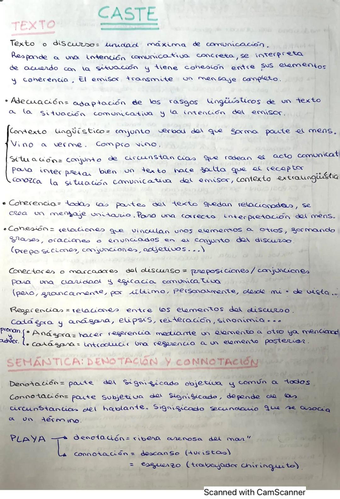 e
TEXTO
Texto o discurso= unidad máxima de comunicación.
Responde a
una intención comunicativa concreta, se interpreta
de acuerdo con la sit