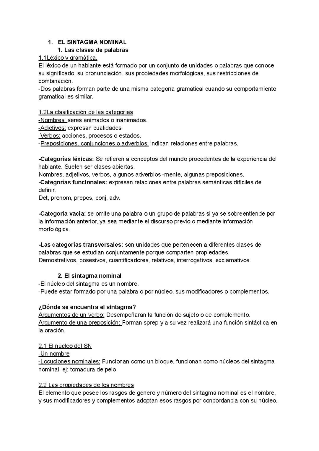 Resumen castellano tema 2