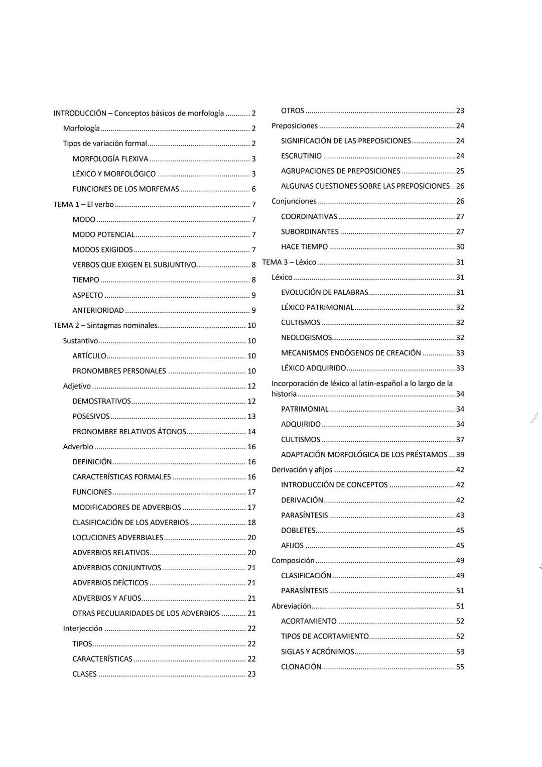 MORFOLOGÍA
Y LÉXICO DE
ESPAÑOL INTRODUCCIÓN - Conceptos básicos de morfología
Morfología..
Tipos de variación formal...
MORFOLOGÍA FLEXIVA.