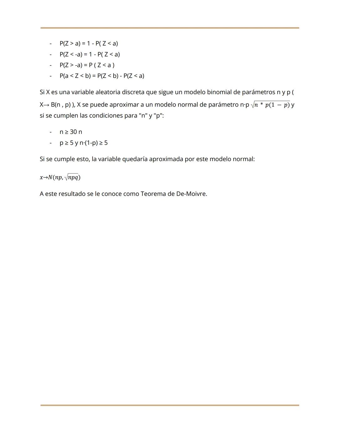 Matemáticas Aplicadas a las Ciencias Sociales
PRIMER TRIMESTRE 1º BAC
Tema 3. Distribución normal
1 - Introducción
Del mismo modo que entre